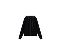 Sweatshirt Ã capuche zippÃ© femme Guess New Victoire Scuba Noir XS