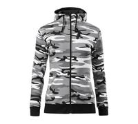Sweatshirt Ã capuche zippÃ© femme Malfini C20 Gris S