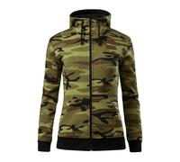 Sweatshirt Ã capuche zippÃ© femme Malfini C20 Vert S