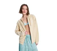 Sweatshirt Ã capuche zippÃ© femme Roxy Surf Stoked Terry Beige XS