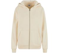 Sweatshirt Ã capuche zippÃ© femme Urban Classics Blanc 2XL