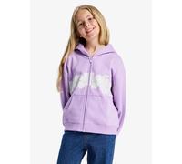 Sweatshirt à capuche zippé fille Roxy Midnight Hike Brushed Violet 12 ans