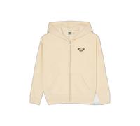 Sweatshirt Ã capuche zippÃ© fille Roxy Surf Feeling Brushed Beige 10 ans