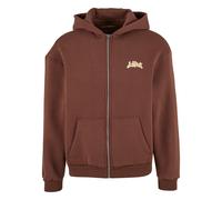 Sweatshirt Ã capuche zippÃ© Lost Youth Western Motel Marron L