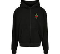 Sweatshirt Ã capuche zippÃ© lourde oversize Upscale Santa Monica Noir L