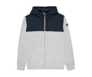 Sweatshirt Ã capuche zippÃ© Quiksilver Keller Block Gris 2XL
