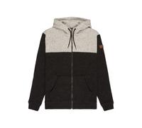 Quiksilver Sweat zippé Keller Block Full Zip – Gris S Homme