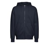 Sweatshirt Ã capuche zippÃ© Solid Lenz Bleu L