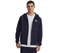 Under Armour Veste coupe-vent Rival tissée à capuche Bleu L Regular Homme