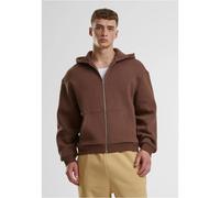 Urban Classics Tb7284 Full Zip Sweatshirt Marron S Homme