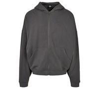 Urban Classics Sweat à capuche zippé Organic 90's Homme Marron XXXXXL