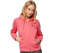Superdry Sweat à capuche Essential Femme Rose Manches longues XS