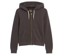 Sweatshirt Ã capuche zippÃ© Ã strass effet tatouage femme Superdry Noir XS
