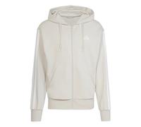 Adidas Essentials 3 Stripes French Terry Full Zip Sweatshirt Beige S / Regular Homme