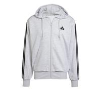 Sweatshirt à capuche zippé adidas Essential 3-Stripes Gris 3XL