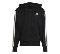 Adidas Veste à capuche Essentials 3 bandes French Terry Full-Zip Noir Homme L
