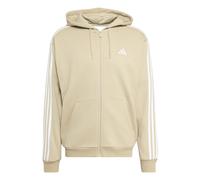 Sweatshirt à capuche zippé adidas Essentials 3-Stripes Beige 2XL