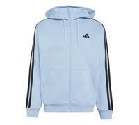 Sweatshirt à capuche zippé adidas Essentials 3-Stripes Bleu XS