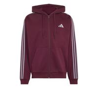 Sweatshirt à capuche zippé adidas Essentials 3-Stripes Rouge M