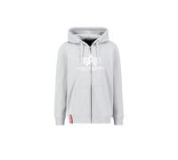 Alpha Industries Basic Full Zip Sweatshirt Blanc S Homme