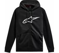 Sweatshirt à capuche zippé Alpinestars Ageless V3 - black/white M