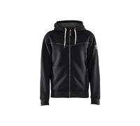Sweatshirt à capuche zippé Blaklader Noir L