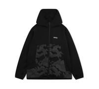 SWEATSHIRT À CAPUCHE ZIPPÉ BOSS ENFANT AVEC MOTIF CAMOUFLAGE RÉFLÉCHISSANT 8 ans