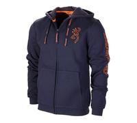 Sweatshirt à capuche zippé Browning Snapshot - blue XXL
