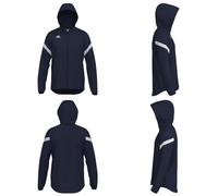 Sweatshirt à capuche zippé - Dolve - Bleu - Tissu interlock - Coupe ajustée 8 ans