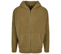Urban Classics Knitted Full Zip Sweatshirt Vert M Homme
