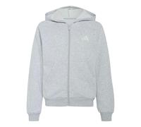 Sweatshirt à capuche zippé enfant adidas Collegiate Typography Gris 13/14 ans