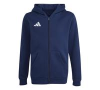 Adidas Entrada 26 Full Zip Sweatshirt Bleu 7-8 Years Enfants