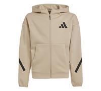 Adidas Z.n.e Full Zip Sweatshirt Beige 7-8 Years Enfants