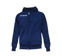 Givova Sweatshirt zippé à capuche enfant King Bleu 2XS