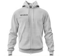 Sweatshirt Ã capuche zippÃ© enfant Givova King Gris 2XS