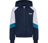 Sweatshirt à capuche zippé enfant Hummel Blocked Loose Bleu 5/6 ans