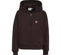 Sweatshirt à capuche zippé enfant Hummel Boxy Marron 4 ans