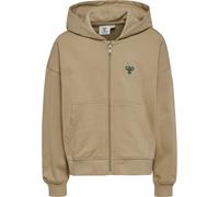 Sweatshirt à capuche zippé enfant Hummel Jump Boxy Marron 11/12 ans