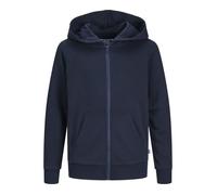 Sweatshirt à capuche zippé enfant Jack & Jones Bradley - navy blazer 16 ans