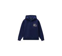 NAPAPIJRI Veste de survêtement 'Acadia' crème / bleu marine, Taille 116