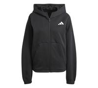 Adidas Sweat zippé à capuche Future Icons Petit logo Noir S Femme