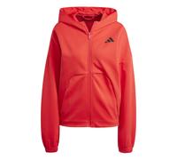 Adidas Future Icons Small Logo Full Zip Sweatshirt Rouge,Orange S Femme
