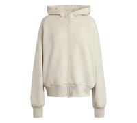 Sweatshirt à capuche zippé femme adidas Soft Lux Beige M