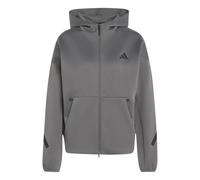 Sweatshirt à capuche zippé femme adidas Z.N.E. Gris XL