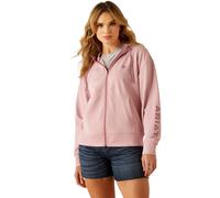 Sweatshirt à capuche zippé femme Ariat Breeze Rose S