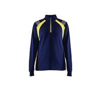 Sweatshirt à capuche zippé femme Blaklader Bleu XS