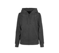 Sweatshirt à capuche zippé femme Build Your Brand Basic Gris S