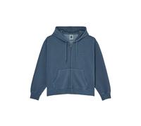 Element - Sweat zippé à capuche - Lowcase Pigment Zip Hood Sweatshirt W Dark Slate pour Femme en Coton - Taille S - Gris Gris S