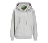 Sweatshirt à capuche zippé femme Jack & Jones Abbie Hw Every - light grey melange XS