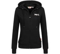 Sweatshirt à capuche zippé femme Lonsdale Calder Vale Noir M